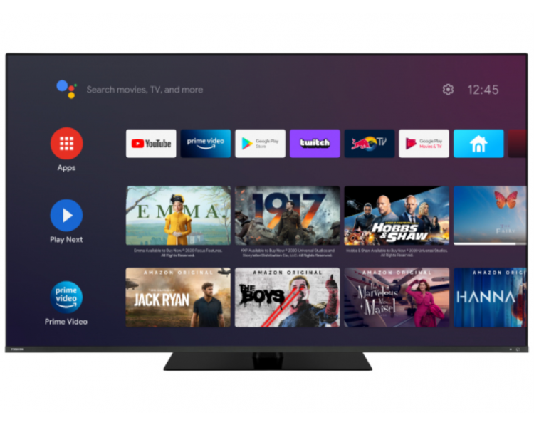 TV TOSHIBA 65 65QA7D63DG UHD QLED ANDROIDTV PEANA