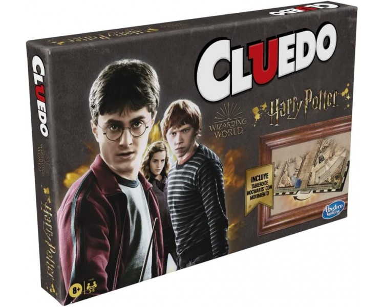 Juego mesa hasbro cluedo harry potter