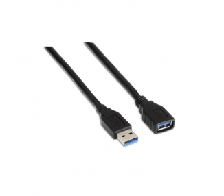 CABLE USB 30 AISENS TIPO A M A H NEGRO 10M