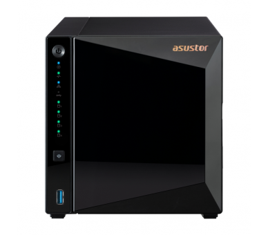 NAS ASUSTOR TOWER 4 BAY QUAD CORE 14GHZ 2GB DDR4 25GBE X1 USB32