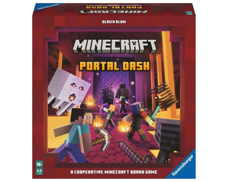 Juego mesa ravensburger minecraft portal dash