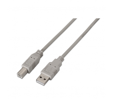 CABLE AISENS USB 20 IMPRESORA TIPO A M B M BEIGE 45M