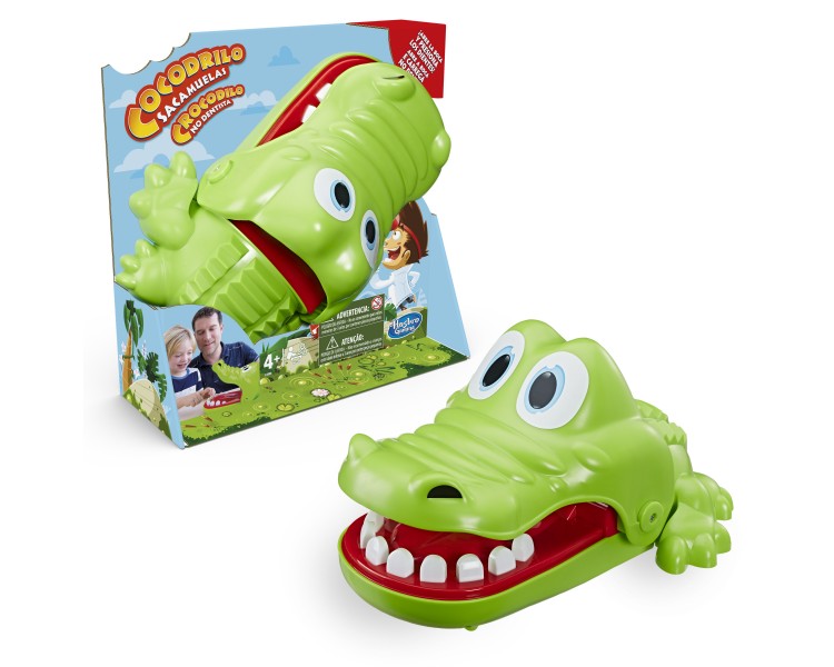 Juego educativo hasbro cocodrilo sacamuelas