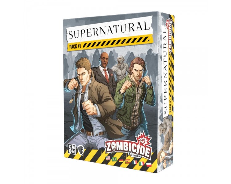 Juego mesa zombicide 2e supernatural character