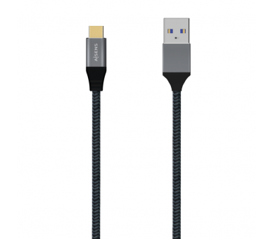 CABLE AISENS USB 31 GEN2 ALUMINIO 10GBPS 3A USB C M A M 05M