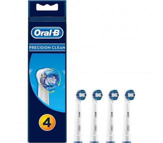 Pack 4 cabezales recambios braun oral b