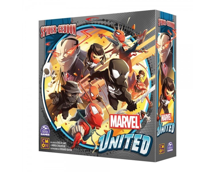 Juego mesa marvel united spider geddon