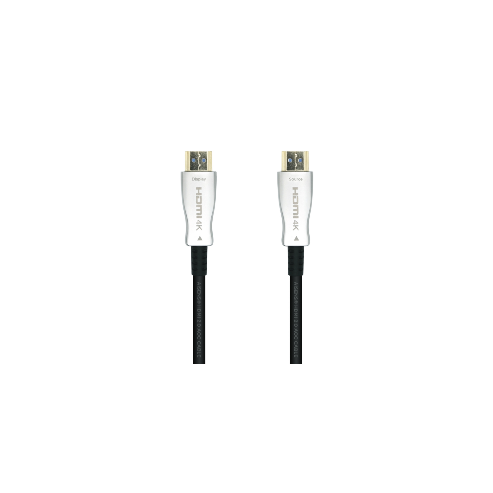 CABLE HDMI AISENS V20 OPTICO ACTIVO AOC 4K60HZ M M 15M NEGRO