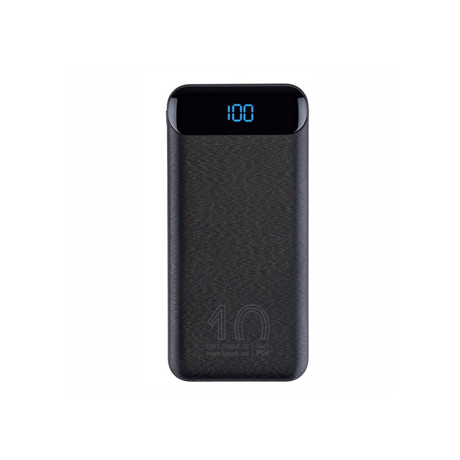 Powerbank rivacase va2540 10000mah lcd negro