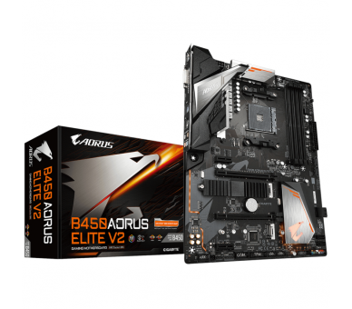 PLACA BASE GIGABYTE B450 AORUS ELITE V2 AM4 ATX 4XDDR4