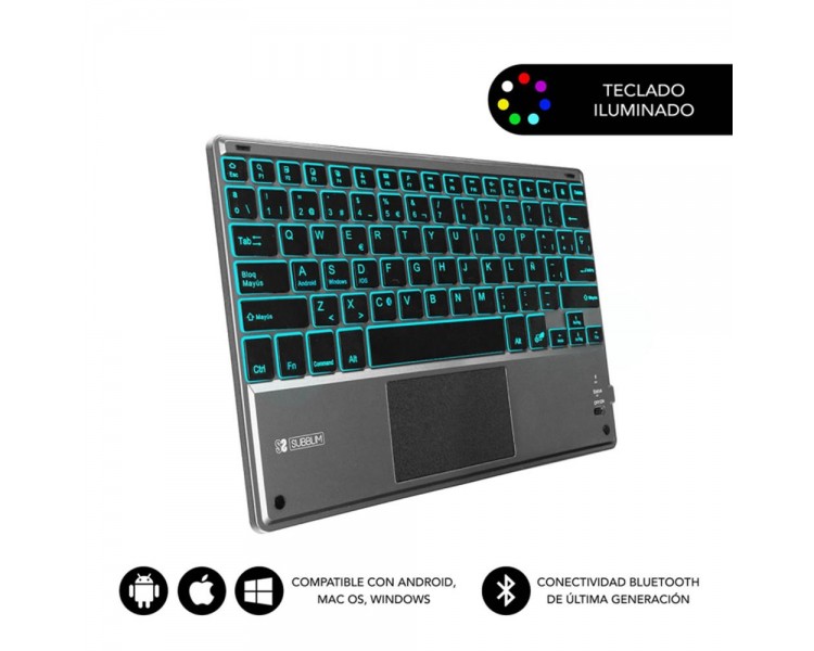 Teclado tablet subblim sub kbt smbt51 inalambrico