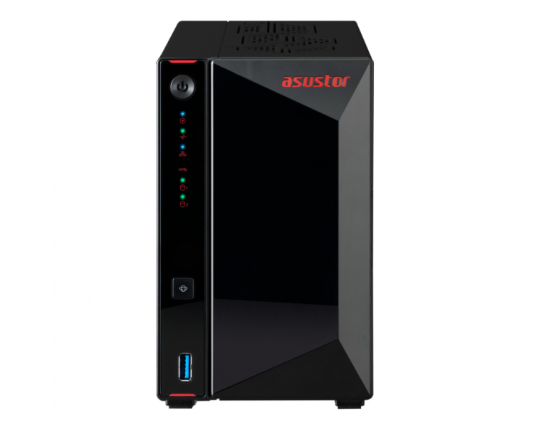 NAS ASUSTOR TOWER 2 BAY 2GHZ 4GB DDR4 X