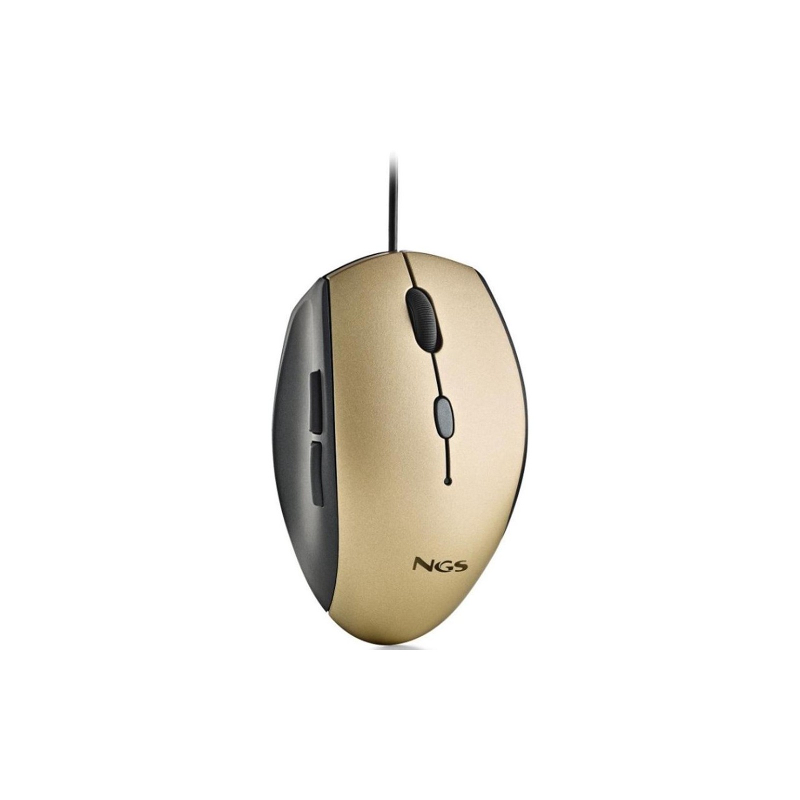 Raton ngs wired ergo silent mouse