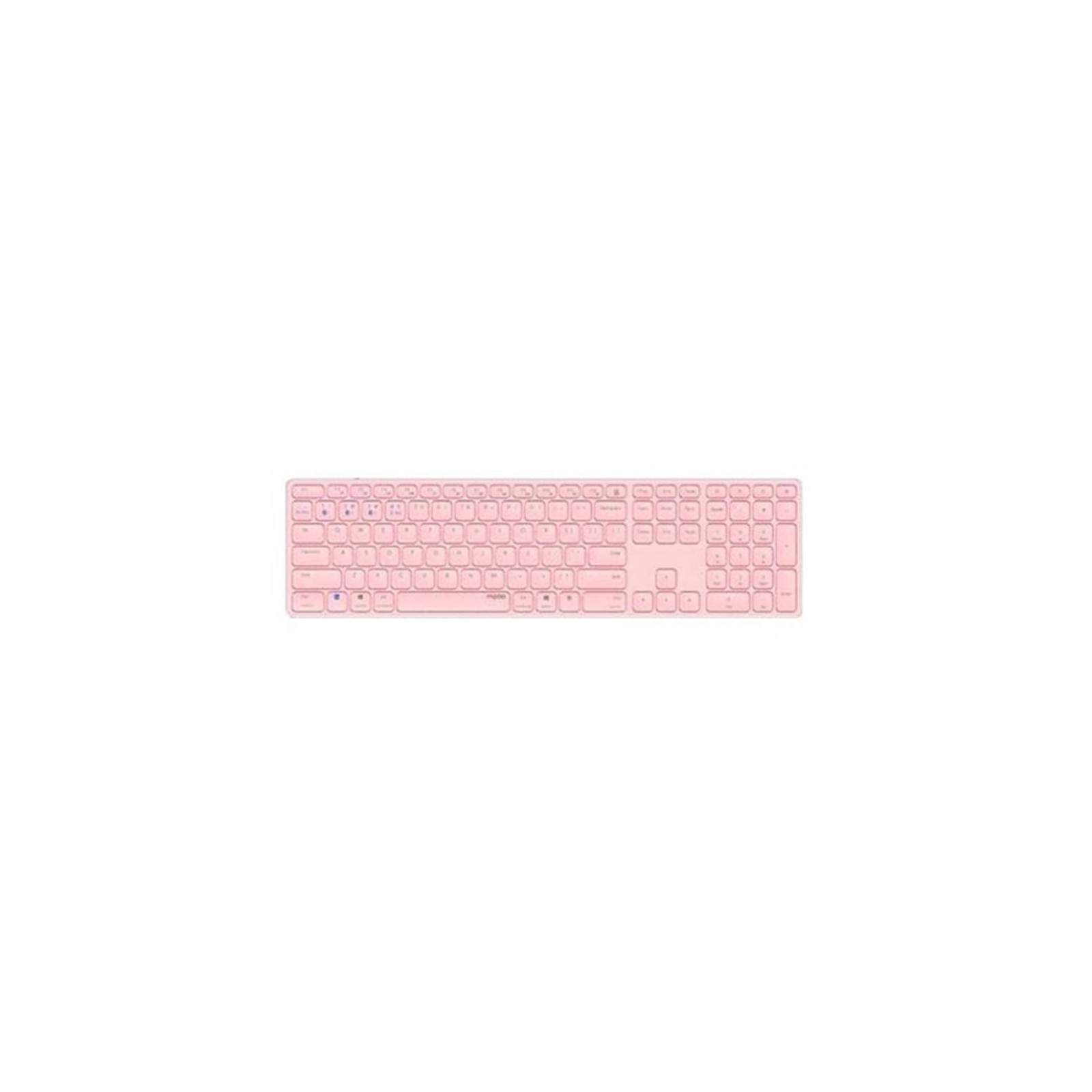 Teclado rapoo e9800m rosa inalambrico