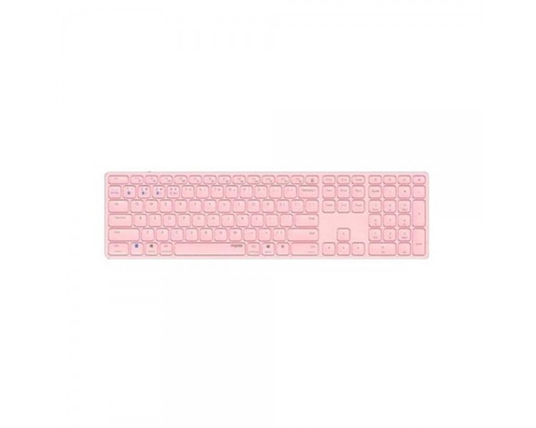 Teclado rapoo e9800m rosa inalambrico