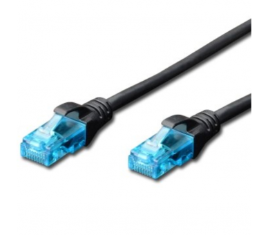 CABLE DE RED CAT 5E UTP DE 50 METROS EN COLOR NEGRO