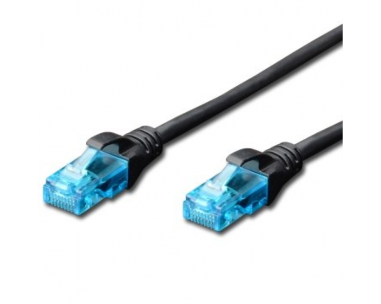 CABLE DE RED CAT 5E UTP DE 50 METROS EN COLOR NEGRO