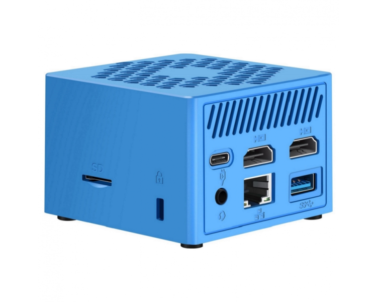 MINIPC LEOTEC INTEL N100 8GB 128GB M2 WIN11 PRO PRE INSTAL AZUL