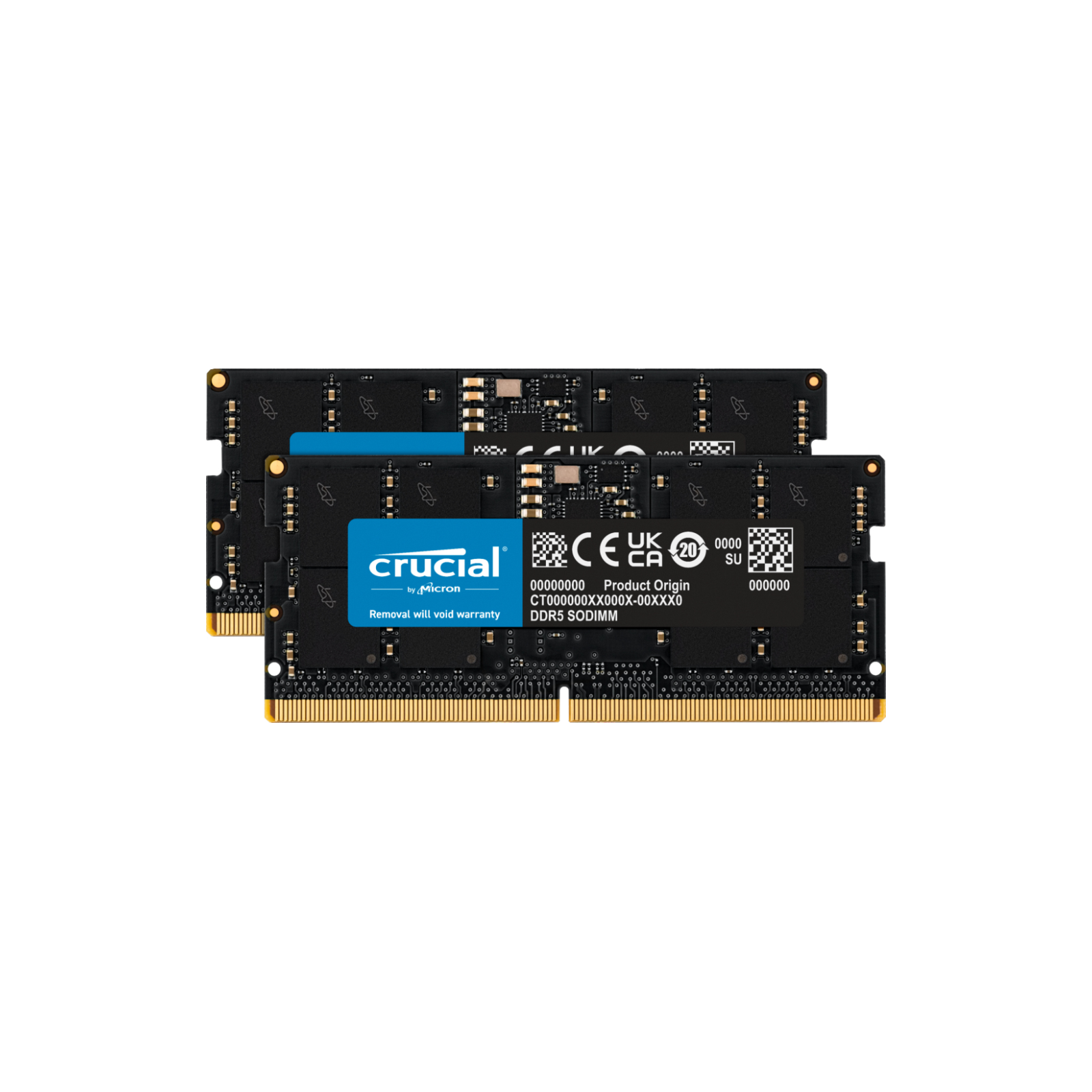 Memoria ram ddr5 32gb 2x16gb crucial