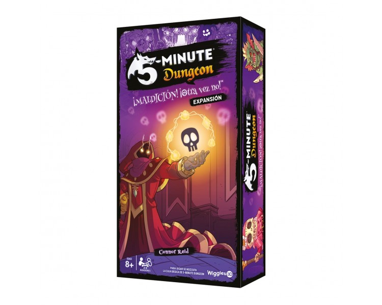 Juego mesa 5 minute dungeon maldicion