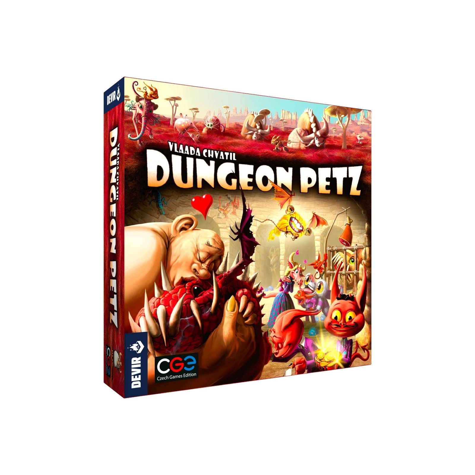 Juego mesa devir dungeon petz