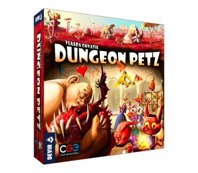 Juego mesa devir dungeon petz