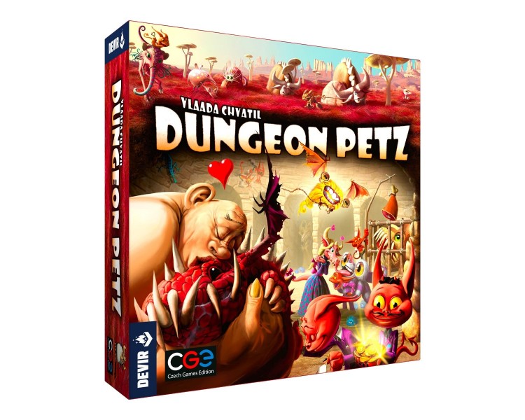 Juego mesa devir dungeon petz