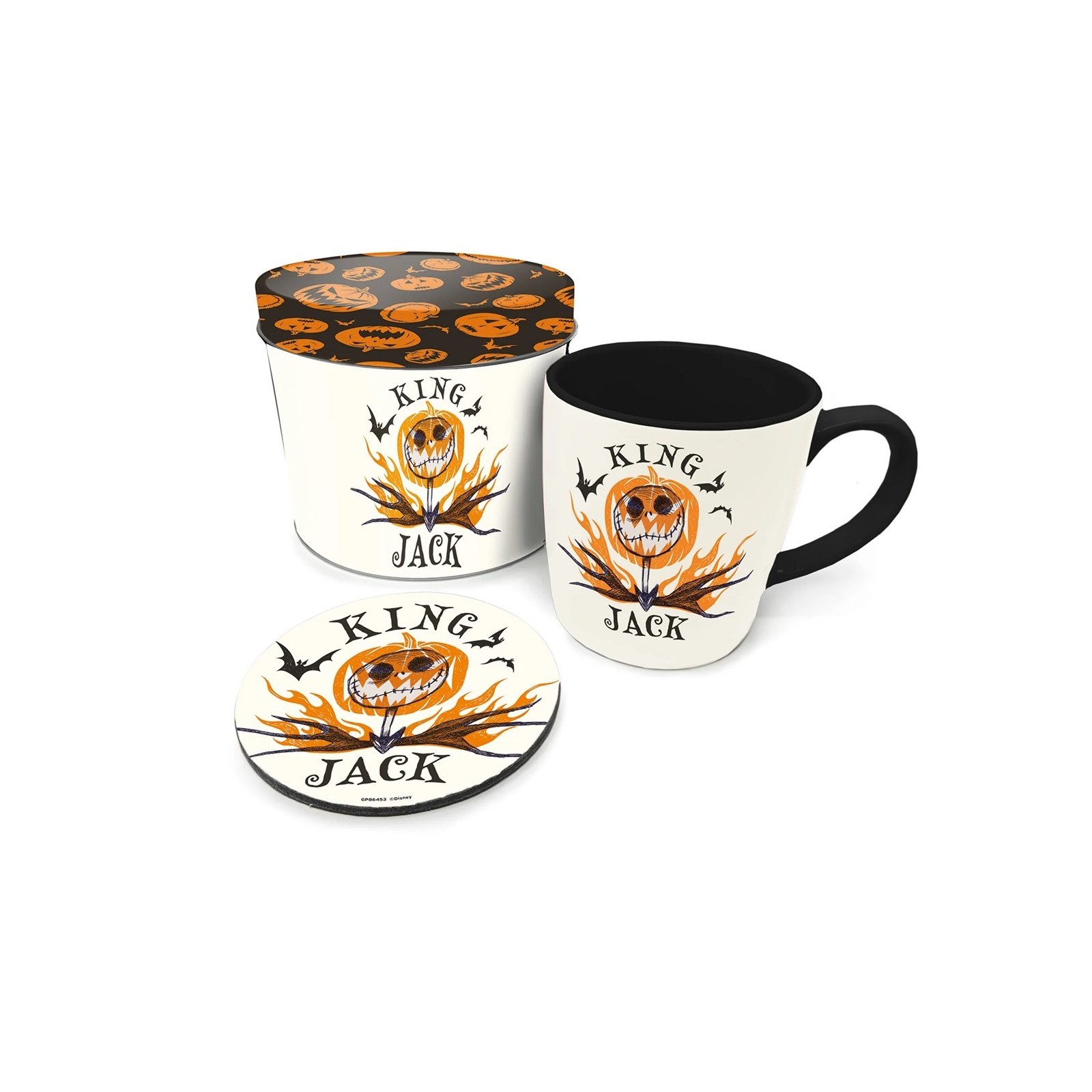 Set taza posavasos lata pyramid