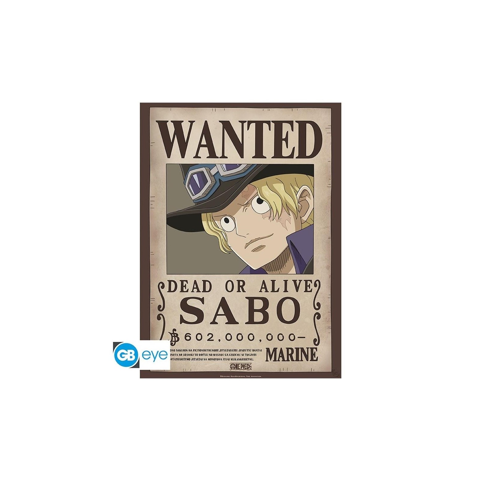 Poster gb eye one piece wanted