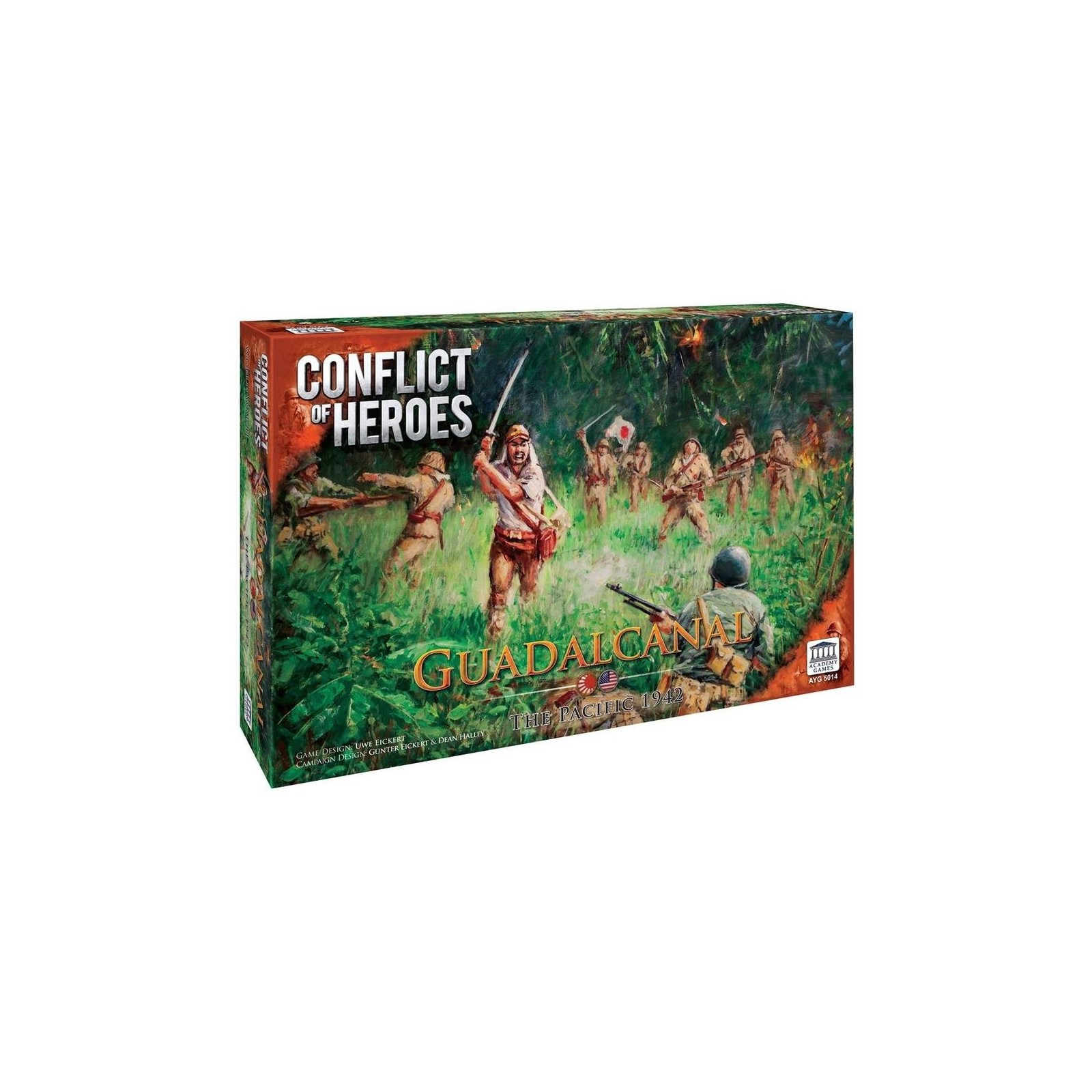 Juego mesa conflict of heroes guadalcanal