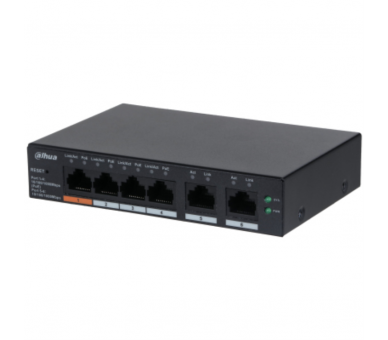 SWITCH IT DAHUA DH CS4006 4GT 60 GIGABIT SWITCH WITH 4 PORT POE