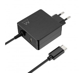 Cargador pared usb tipo c ewent