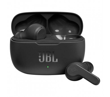 Auriculares inalambricos jbl wave 200 black