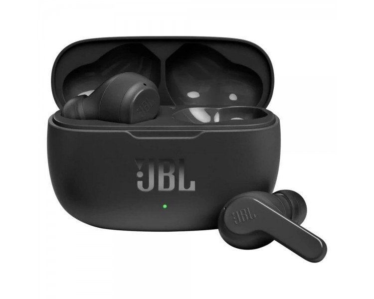 Auriculares inalambricos jbl wave 200 black