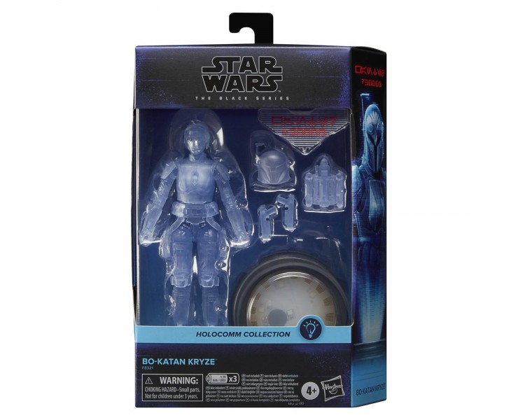 Figura hasbro star wars the black