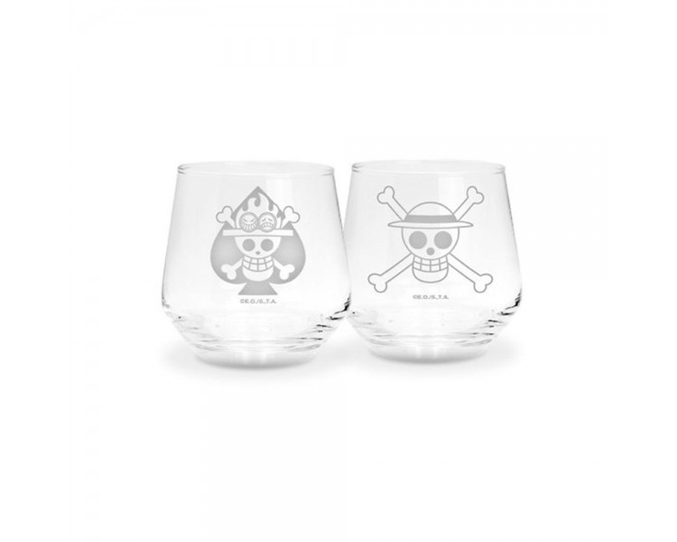 Pack 2 vasos abystyle one piece