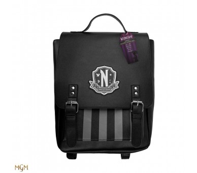 Mochila cinereplicas nevermore academy negro