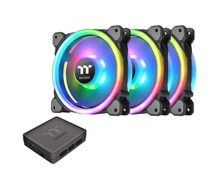 Kit ventiladores 120x120 thermaltake riing trio