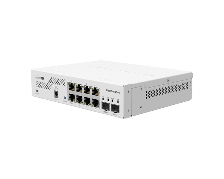 SWITCH MIKROTIK CSS610 8G 2SIN