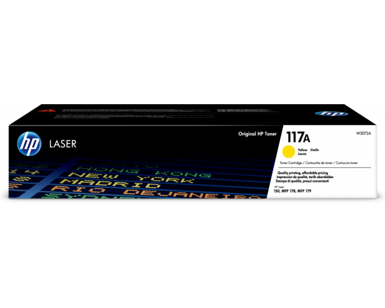 TONER HP 117A AMARILLO