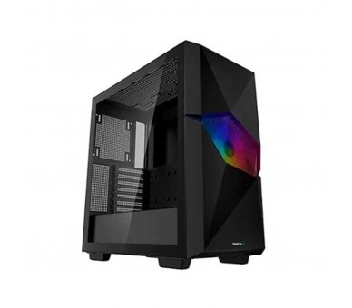 Caja gaming deepcool cyclops argb cristal