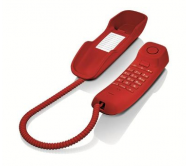 TELEFONO FIJO GIGASET DA210 ROJO