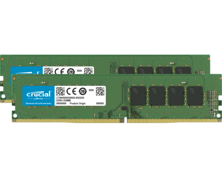 Memoria ram ddr4 32gb 2x16gb crucial