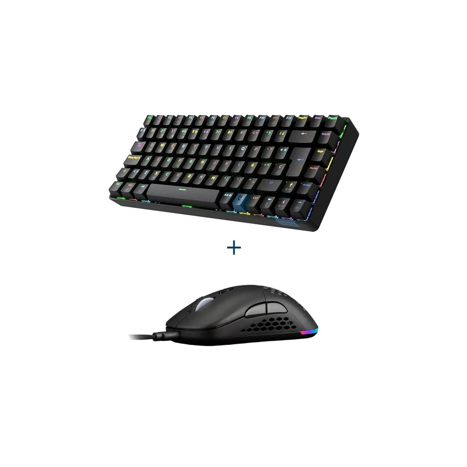 Teclado raton gaming hiditech pac010039