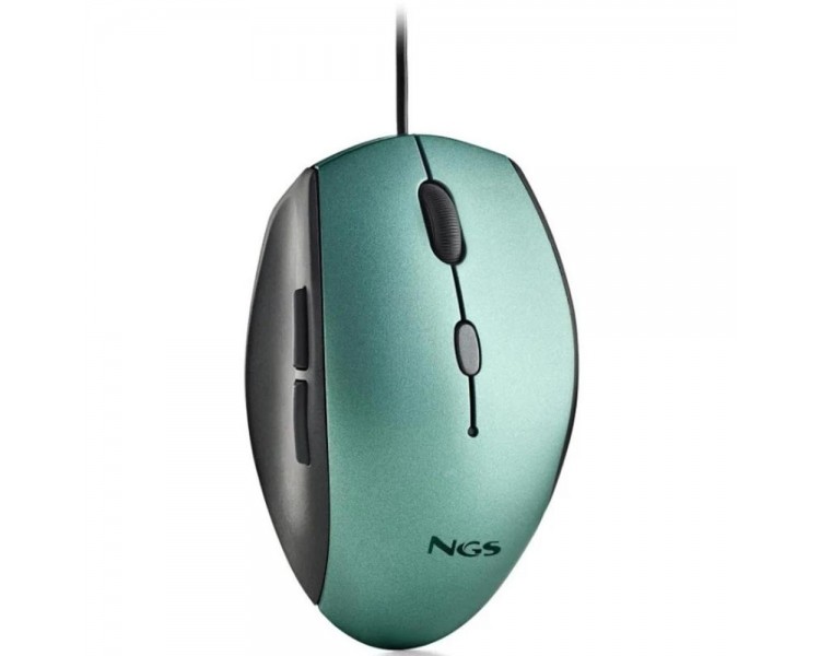 Raton ngs wired ergo silent mouse