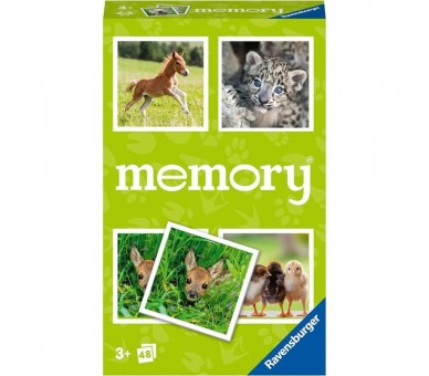 Juego mesa ravensburger memory animal baby