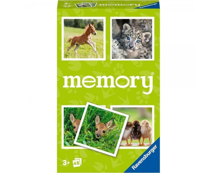 Juego mesa ravensburger memory animal baby