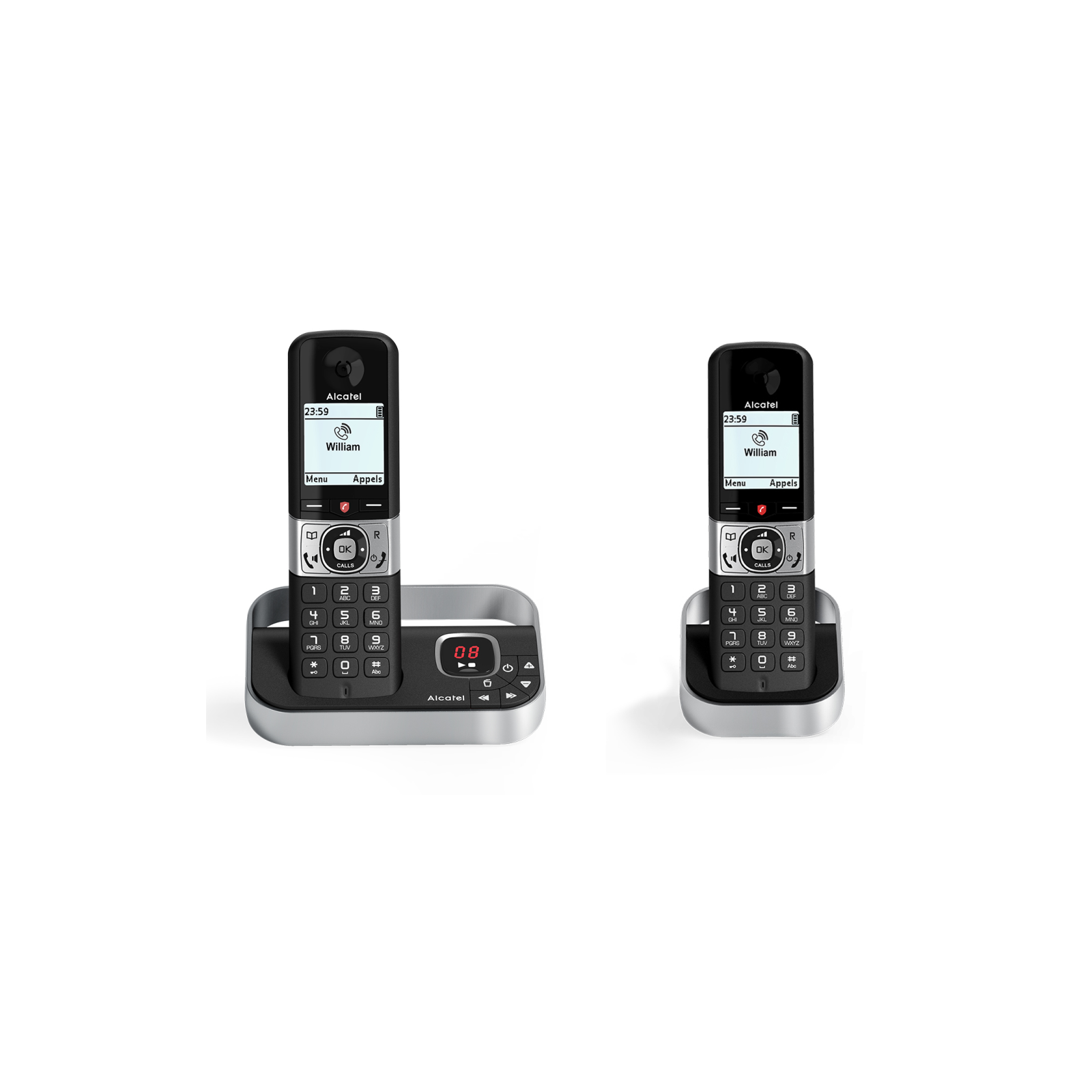 TELEFONO FIJO ALCATEL F890 VOICE DUO EU BLK