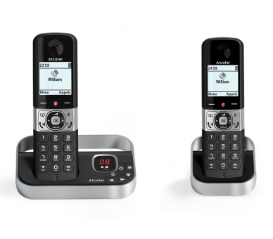 TELEFONO FIJO ALCATEL F890 VOICE DUO EU BLK