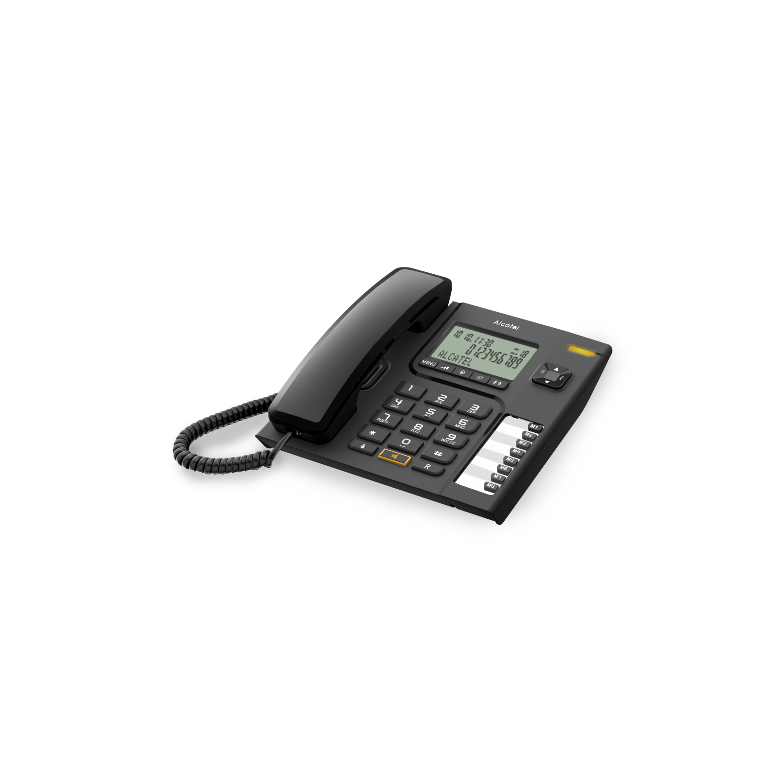 TELEFONO CON CABLE ALCATEL T76 CE BLK